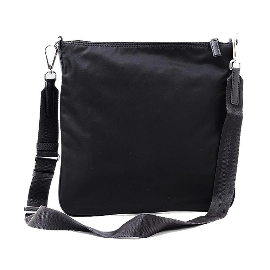 Gorjy | Prada Tessuto Nylon Sport Black Messenger Crossbody Bag | 1BH716
